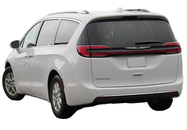 image of a white Chrysler Pacifica van