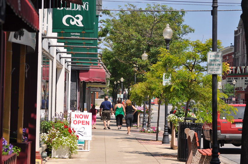 Photo of downtown Alpena, MI